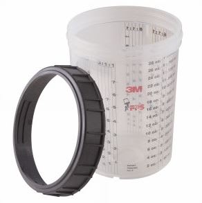 3M PPS Cup & Collar 16023 850ml (Large)