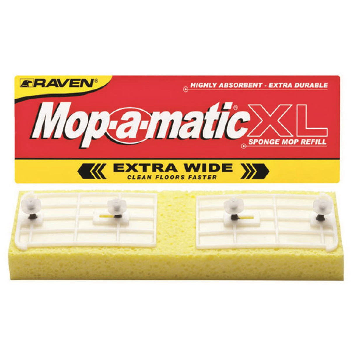 Raven Mopamatic 4 pin Sponge refill Mop (Each)