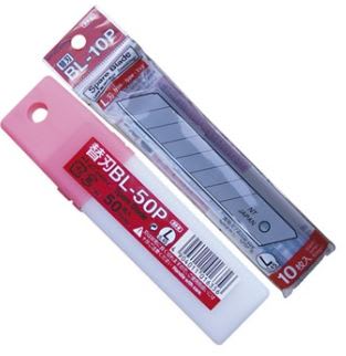 NT Cutter Snapoff Blade 9W x 80L x 0.38mmH 10 (Pack)