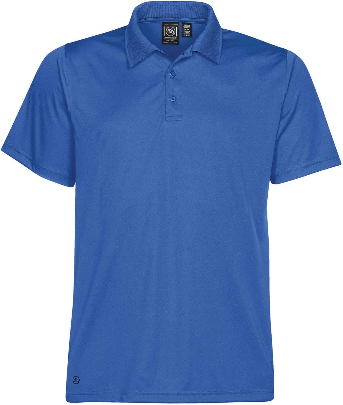 Stormtech, Eclipse H2X-DRY Pique Polo, PG-1 - Azure/Blue (Size: S)