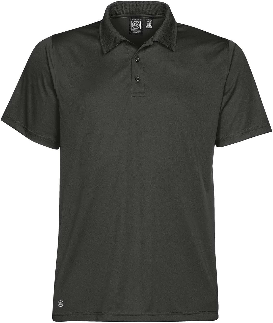 Stormtech, Eclipse H2X-DRY Pique Polo, PG-1 - CARBON (Size: XL)
