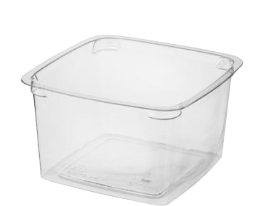 Reveal Clear Square Containers 300ml 25/Pack (Pack)