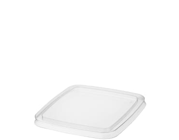 Reveal Clear Square Container Lids 25/Pack (Pack)