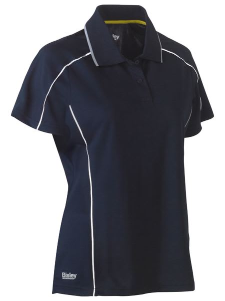 Bisley, Women's Cool Mesh Polo, BKL1425 - Navy - 24