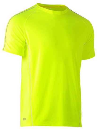 Bisley, Cool Mesh Tee, BK1426 (Each) - Yellow - Size: XL