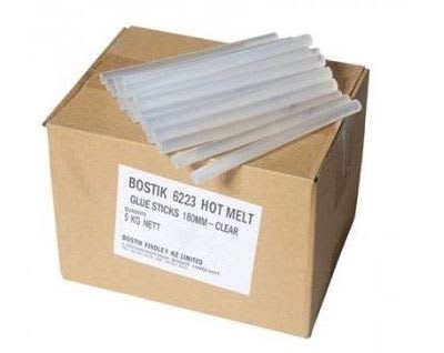 Bostik Hot Melt Glue Sticks 6223 12 x 180mm 5kg (Box)