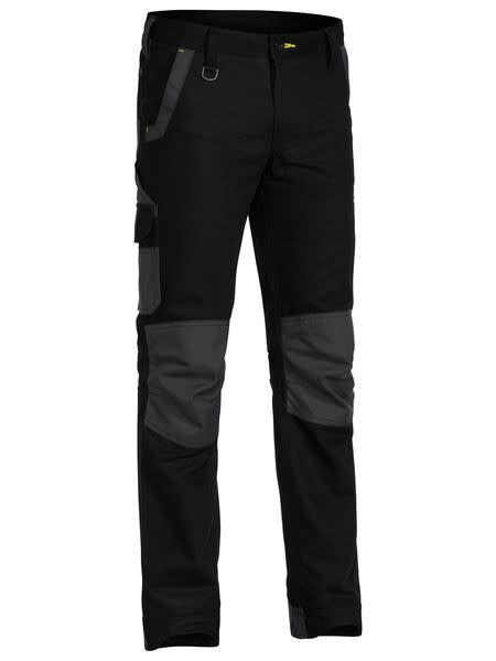 Bisley, FLX & MOVE Stretch Pant, BPC6130-Regular Fit (Pair) - Black - Size: 97