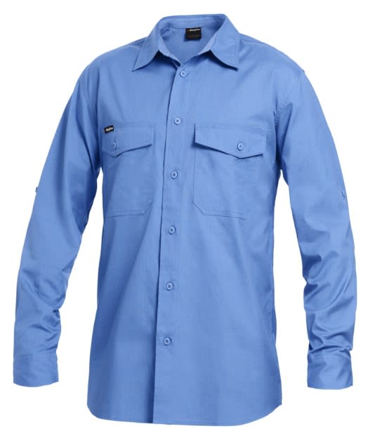 KingGee, Workcool 2 Ripstop Shirt, K14820 - Sky Blue (Size: 2XL)