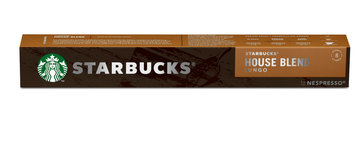 Starbucks House Blend Lungo Coffee Capsules 10 capsules (Box)