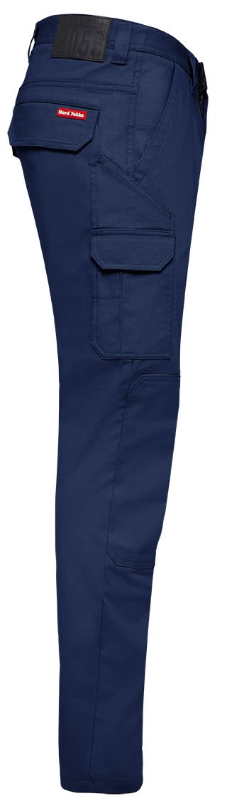 Hard Yakka, Stretch Canvas Cargo Pant - Navy (Size: 87)