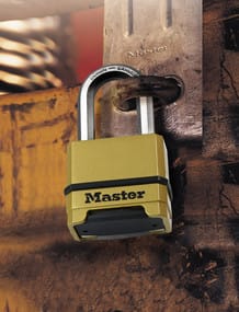 Master Lock Excell Zinc Combination Padlock 51mm