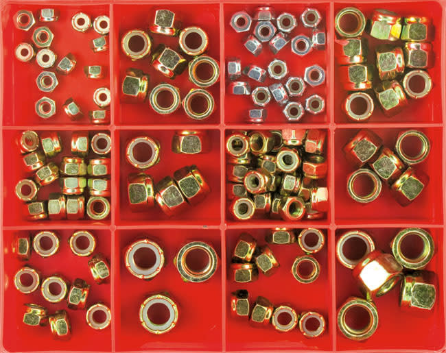 Champion UNF/UNC Self Locking Nut Assortment 131 piece