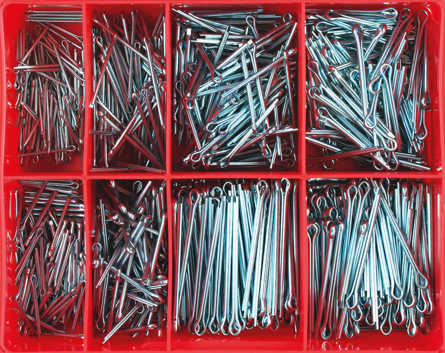 Champion Split Pin Assortment 800 piece