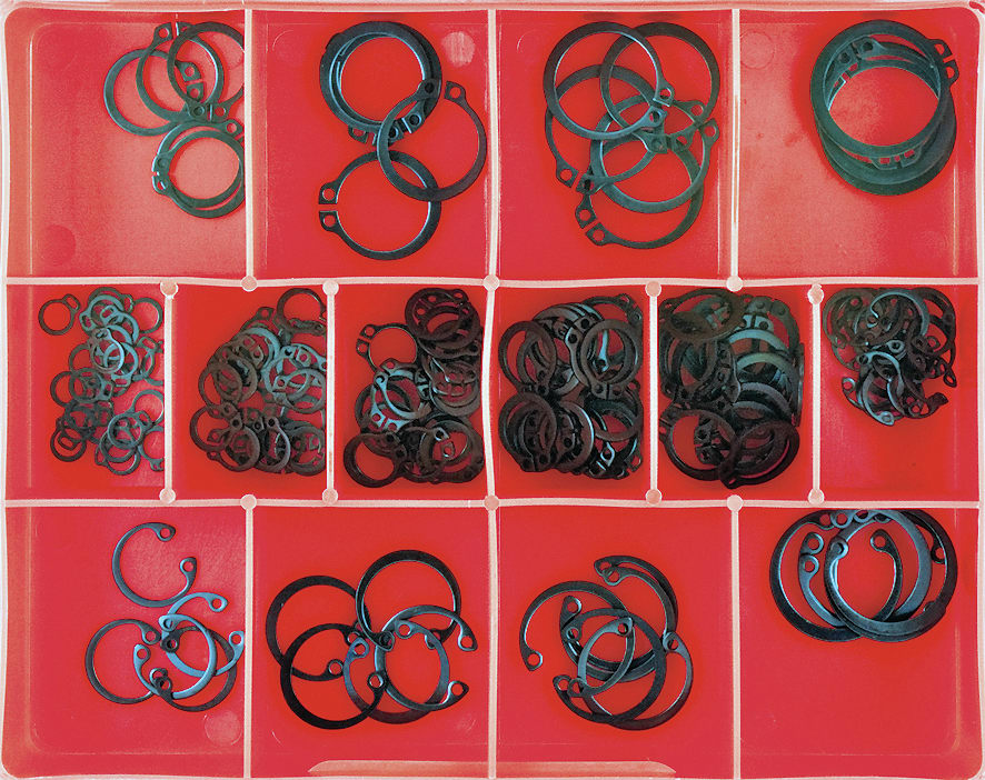 Champion Internal/External Circlip Assortment 155 piece