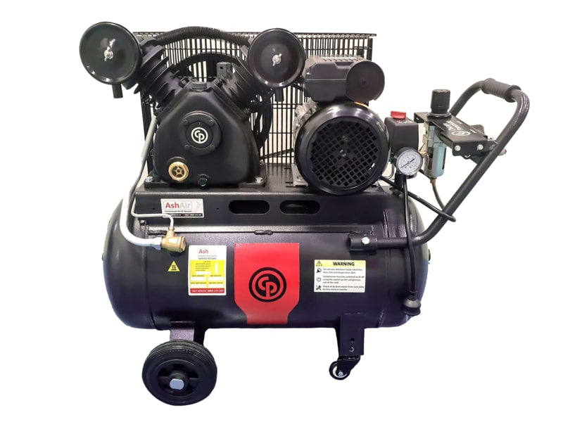 Chicago Pneumatic Air Compressor Belt Driven 10HP 270L (Each)