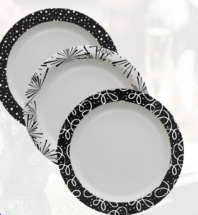Fiesta Paper Dinner Plate 23cm 250 (Pack)