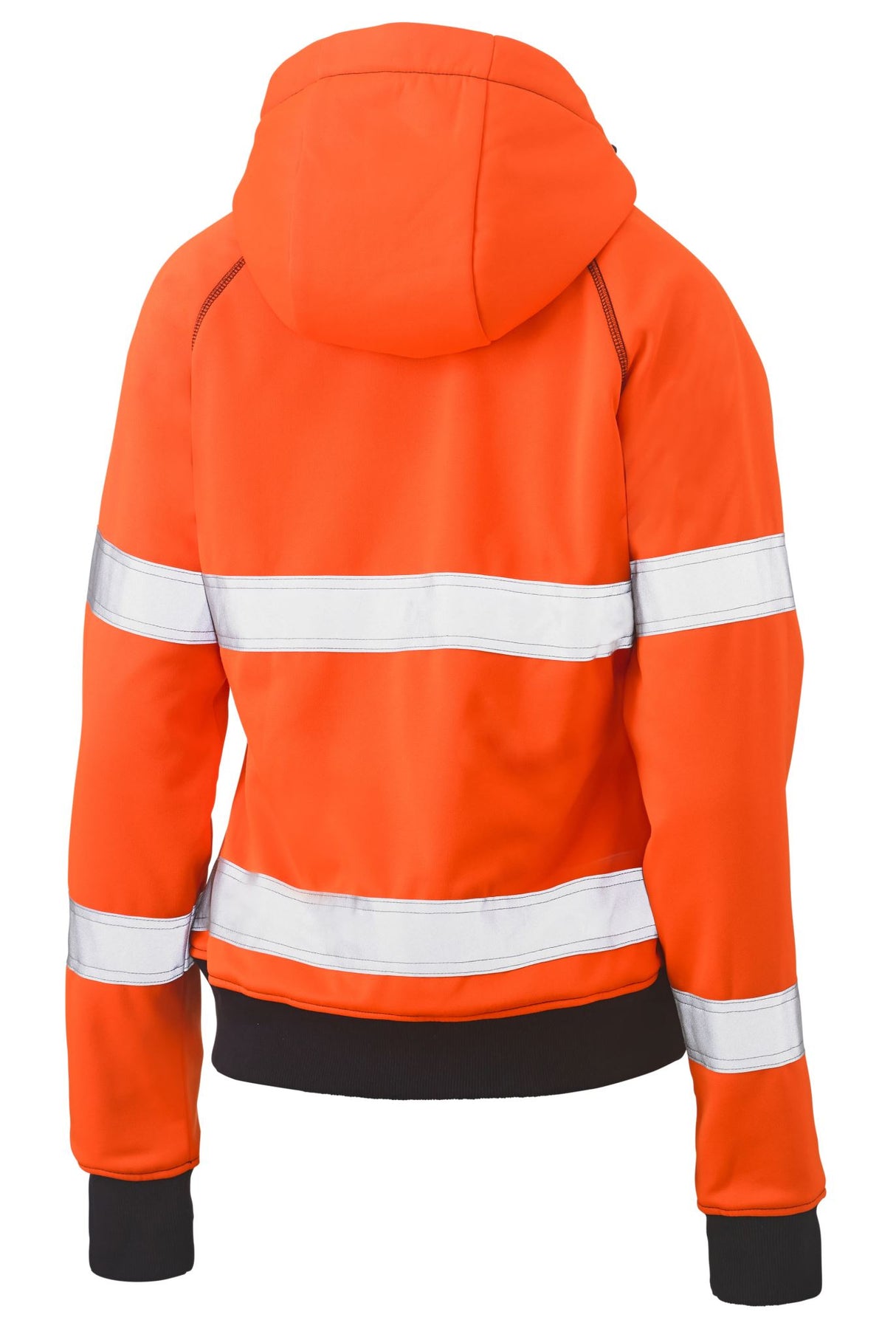 Bisley, Women's Hi Vis Fleece Hoodie, BKL6819T - Orange (Size: 20)