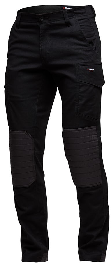 KingGee, Tradies Comfort Max Pant, K13008 - Black (Size: 97)