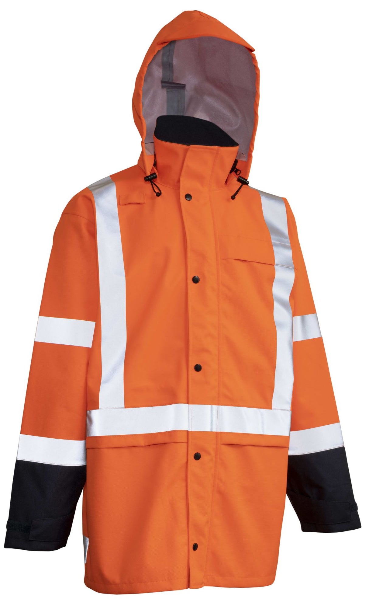 Tornado Advanced, TTMC X-Back Rain Jacket - Orange/Navy - S