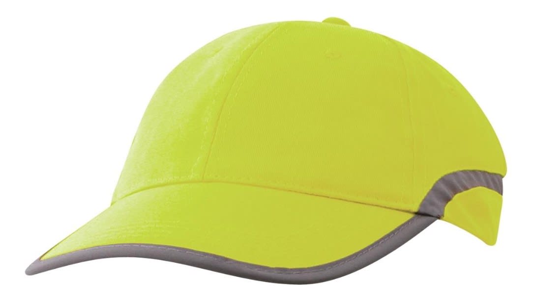 Legend Life, Hi Vis Reflector Cap, 4356 - Fluoro Yellow