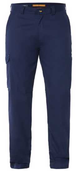 Workhorse, Cotton Cargo Pant, MPA003-Regular Fit (Pair) - Navy - Size: 92