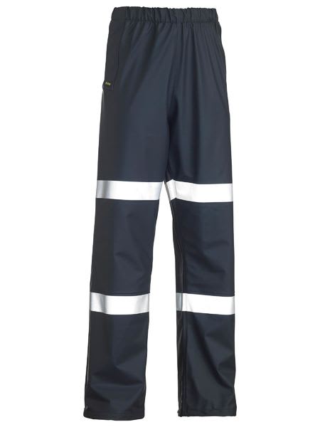 Bisley, Taped Stretch PU Over Trouser, BP6936T (Pair) - Navy - Size: 5XL