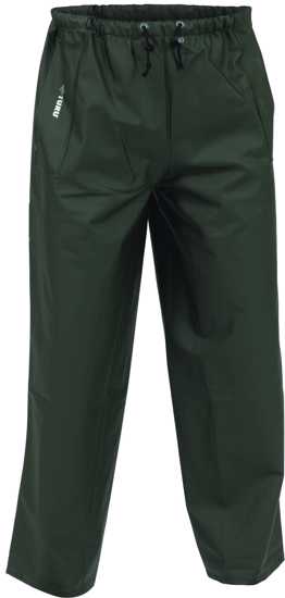 Bison, Premium Weight PVC Over Trouser (Pair) - Green - Size: XL