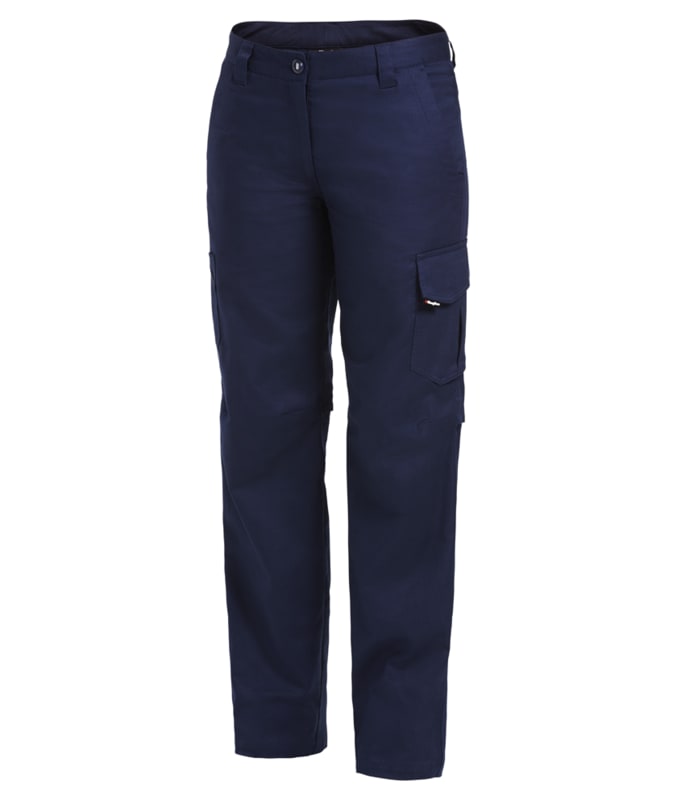 KingGee, Women's Ripstop Trouser, K43820 - Navy (Size: 14)