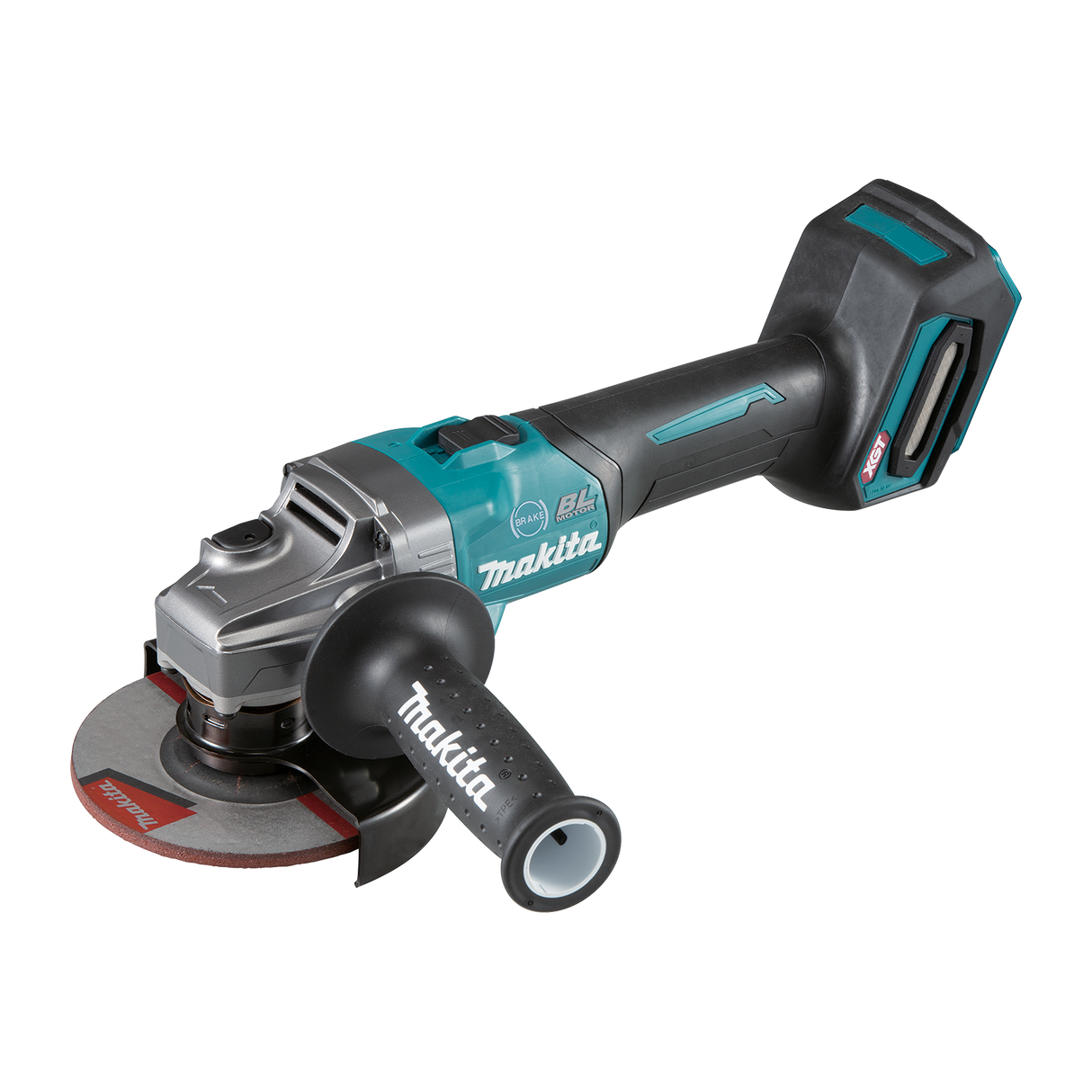 Makita 40V Max XGT Slide Switch Angle Grinder 125mm (Cordless Skin Only)