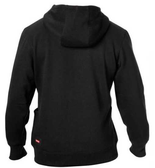 Hard Yakka, Brushed Fleece Hoodie, Y19326 (Each) - Black - Size: M