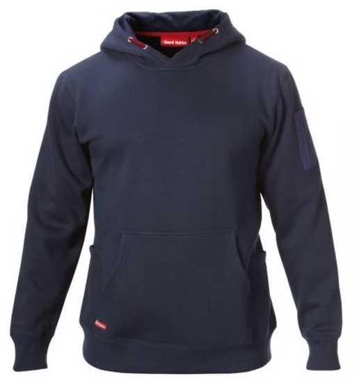 Hard Yakka, Brushed Fleece Hoodie, Y19326 (Each) - Navy - Size: 2XL
