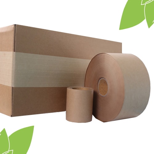 Pomona Gum Water Activated Paper Tape Recyclable 70mm x 165m (Roll)
