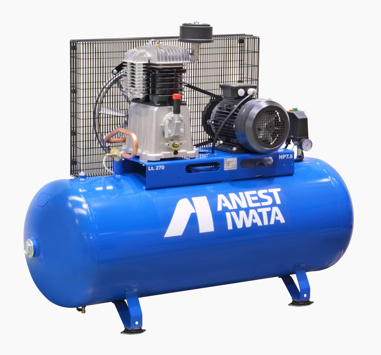 Anest Iwata Compressor Belt Driven Three Phase 7.5HP 270L (Each)