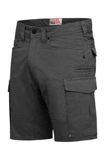 Hard Yakka, 3056 Ripstop Cargo Short, Y05100 (Pair) - Charcoal - Size: 77