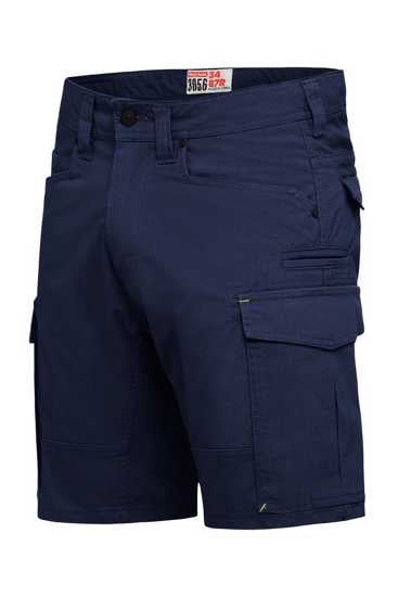 Hard Yakka, 3056 Ripstop Cargo Short, Y05100 (Pair) - Navy - Size: 77
