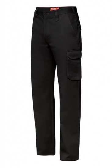 Hard Yakka, Foundations Cargo Pant, Y02500-Regular Fit - Black - Size: 117