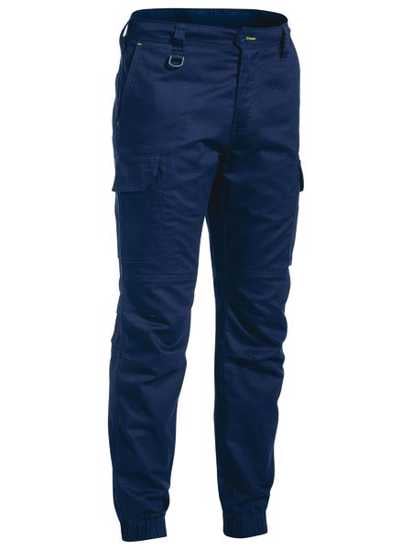 Bisley, Ripstop Cuffed Cargo Pant, BPC6476 (Pair) - Navy - Size: 97