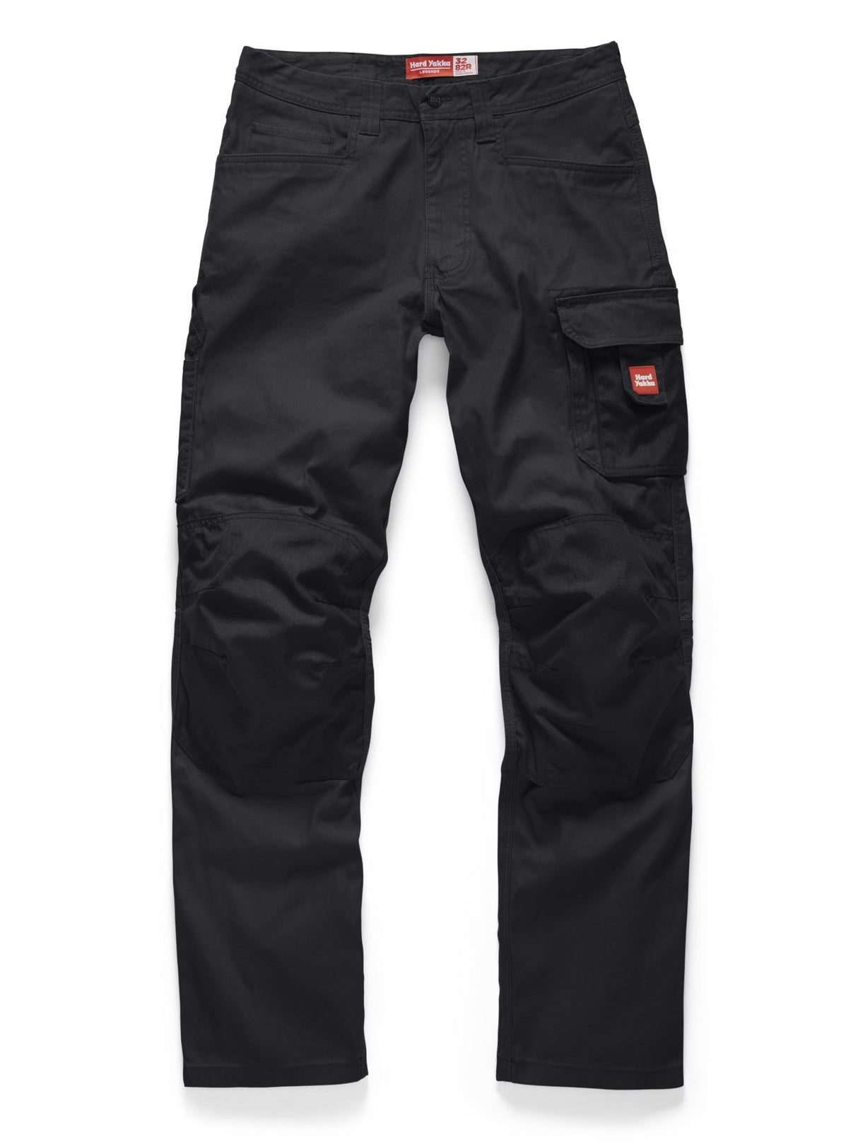 Hard Yakka, Legends Cargo Pant, Y02202 Stout Fit - Black - 112
