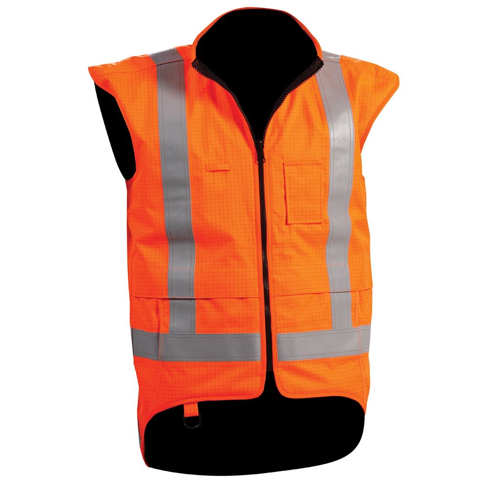 Bison, TTMC-W17 Anti-static & FR Vest, 51315O - Orange - 6XL