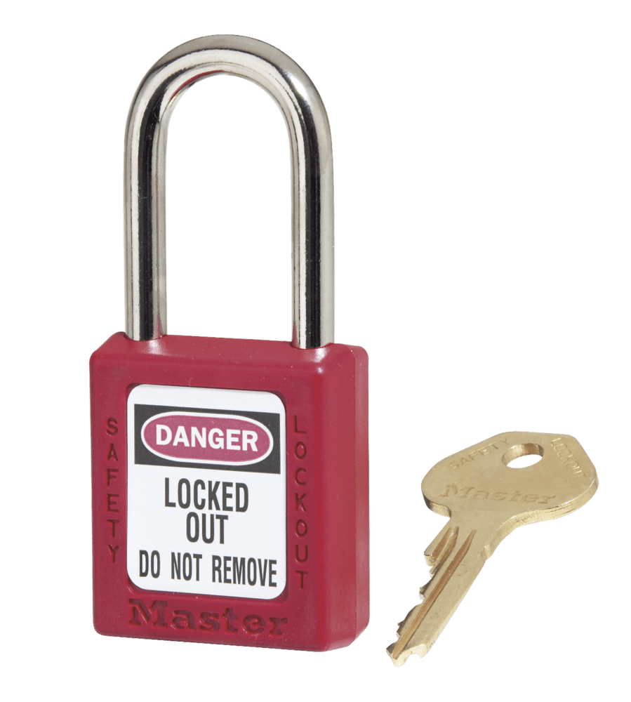 Master Lock 0410 Lockout Padlock - KEYED DIFFERENT 38mm (Each)