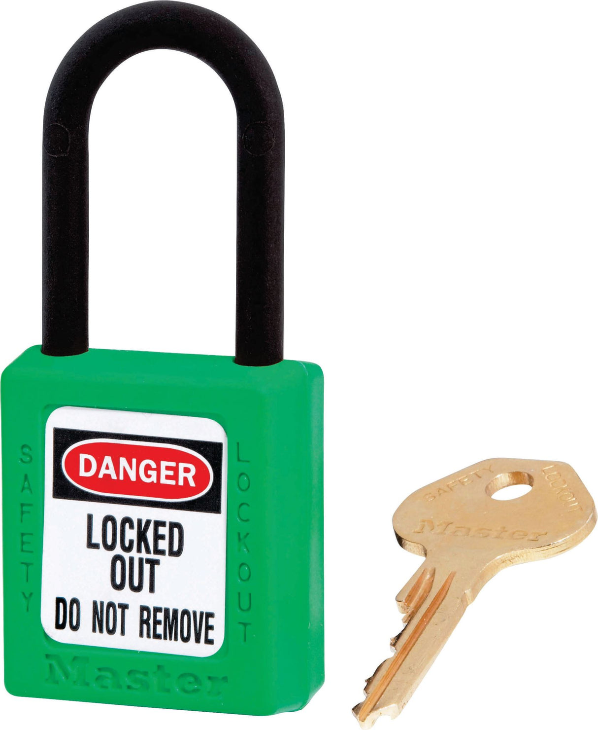 MasterLock 0406 Dielectric Padlock KEYED DIFFERENT 38mm - Green