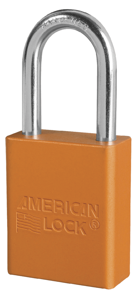 Master Lock S1106 Anodize Aluminum Lockout Padlock Keyed Different,38mm