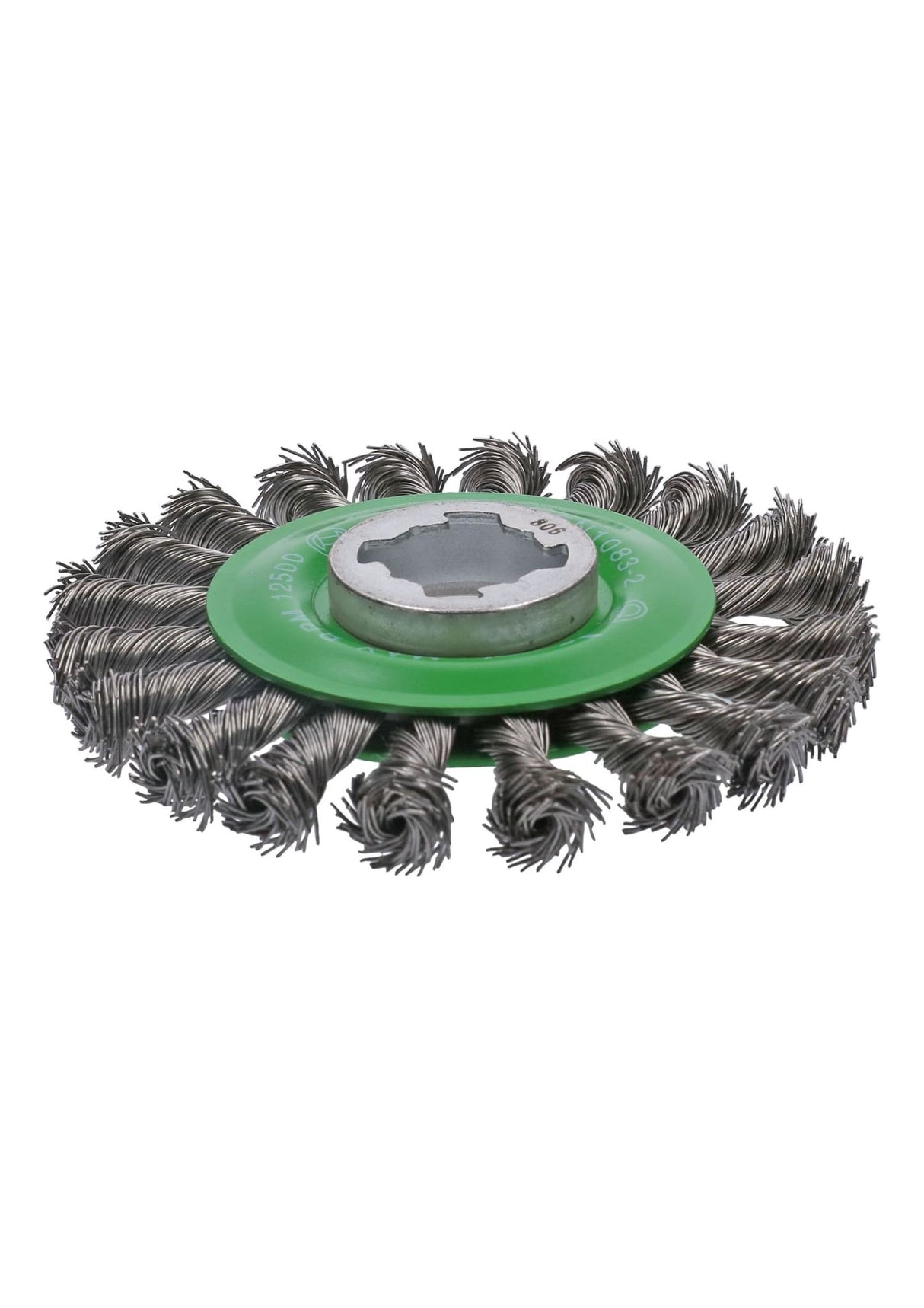 115mm 0.5mm Twist Knot Wire Wheel Stainless Steel (Each)