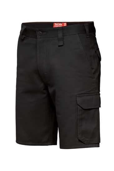 Hard Yakka, Foundations Cargo Short, Y05500 (Pair) - Black - Size: 12