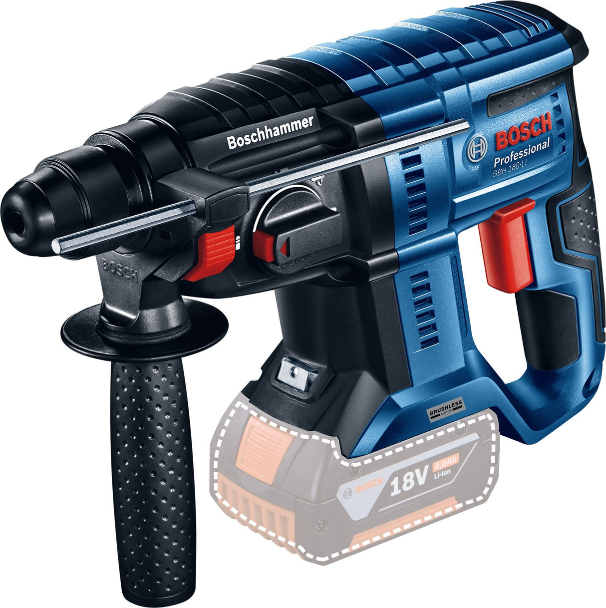 Bosch GBH 18V-21 SDS Plus Rotary Hammer 4-21mm (Cordless Skin Only)