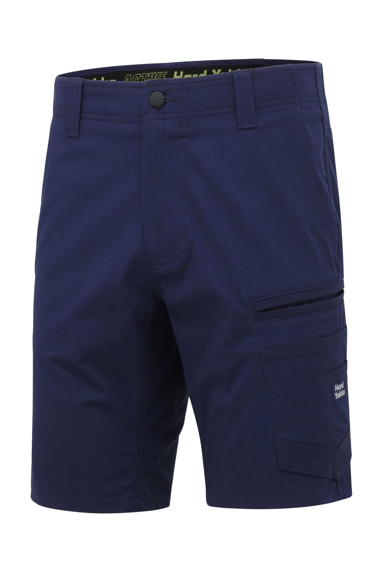 Hard Yakka, Raptor Active Short, Y05160 (Pair) - Navy - Size: 67