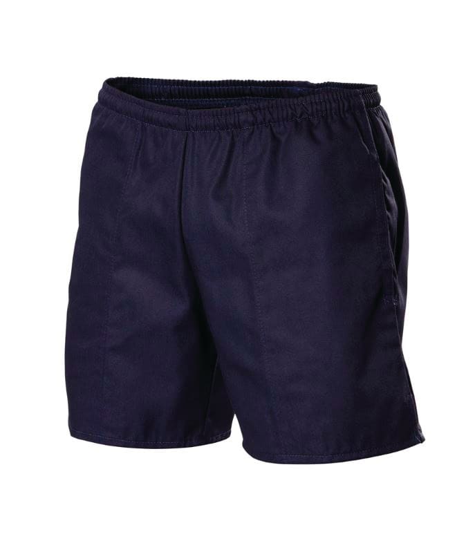 Hard Yakka, Polycotton Rugby Short - Navy - 92