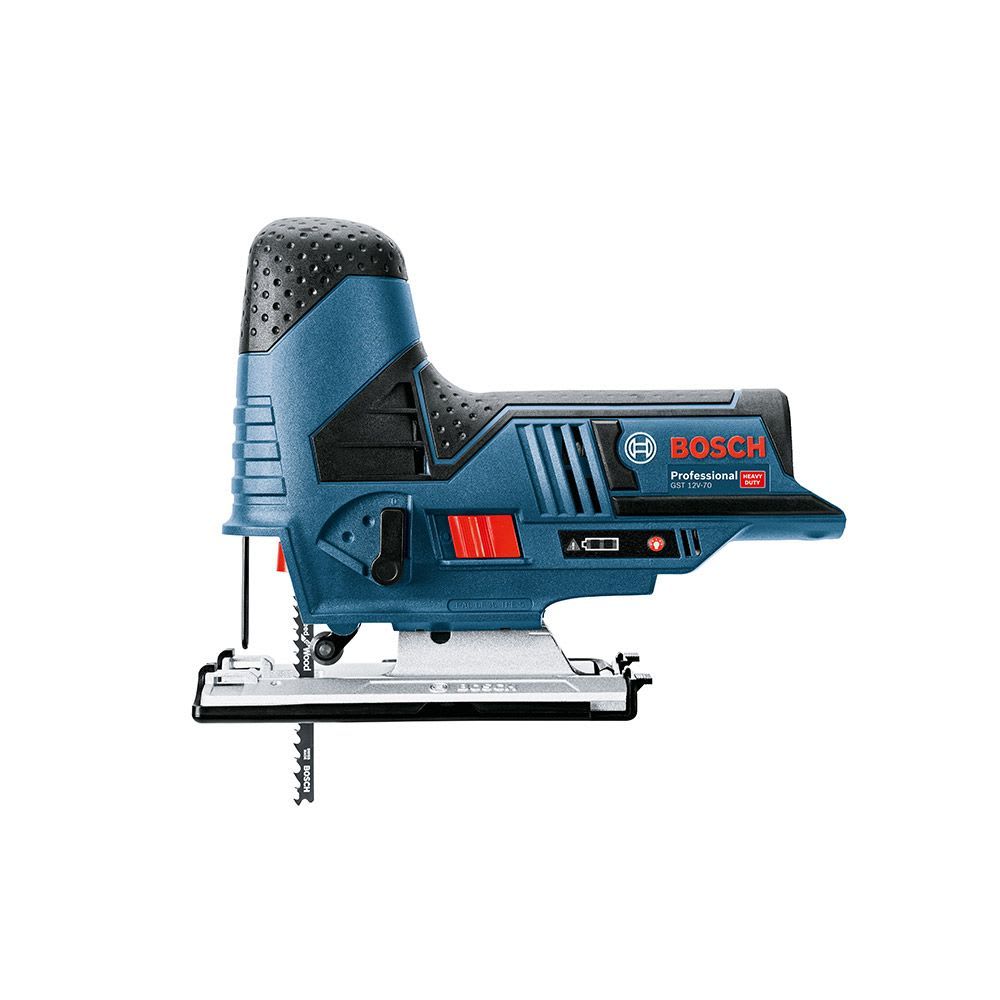 Bosch GST 12V-70 Barrel Grip Cordless Jigsaw 1500 - 2800 spm (Skin Only)