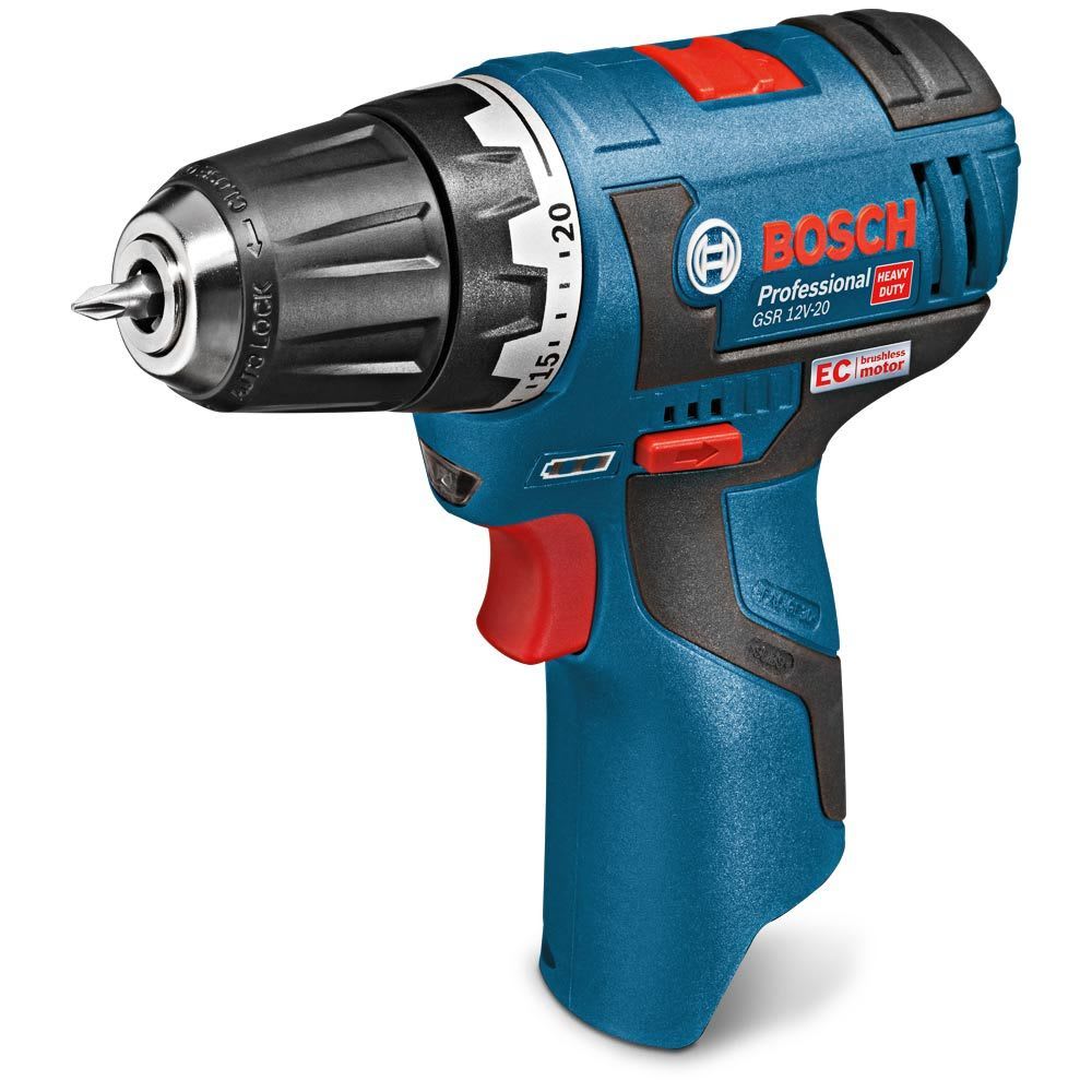 Bosch Drill/Driver GSR 12V-20 Professional