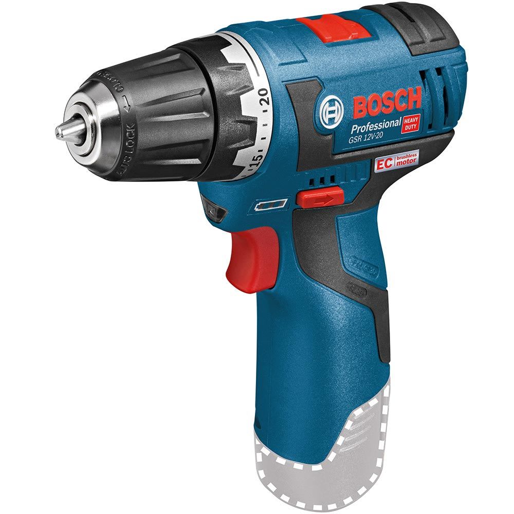 Bosch Drill/Driver GSR 12V-20 Professional